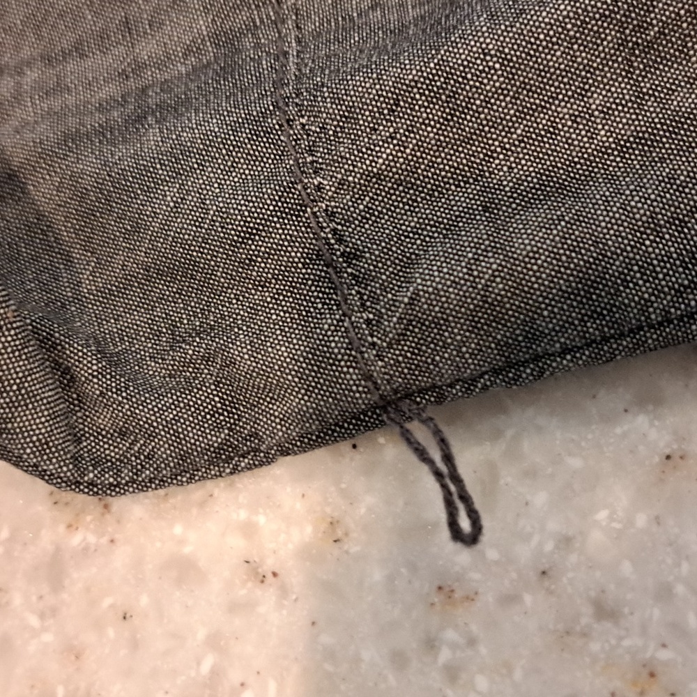 Calvin Klein Jeans Chambray Shirt Dress - Picture 6 of 8